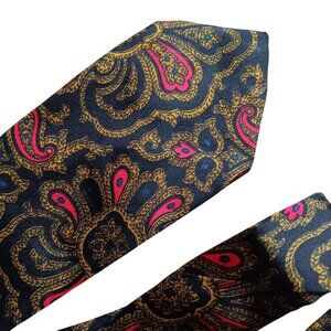Vintage 1960's Mens Neck Tie By Maverick 54" 2.75" Mobster Mod Boss